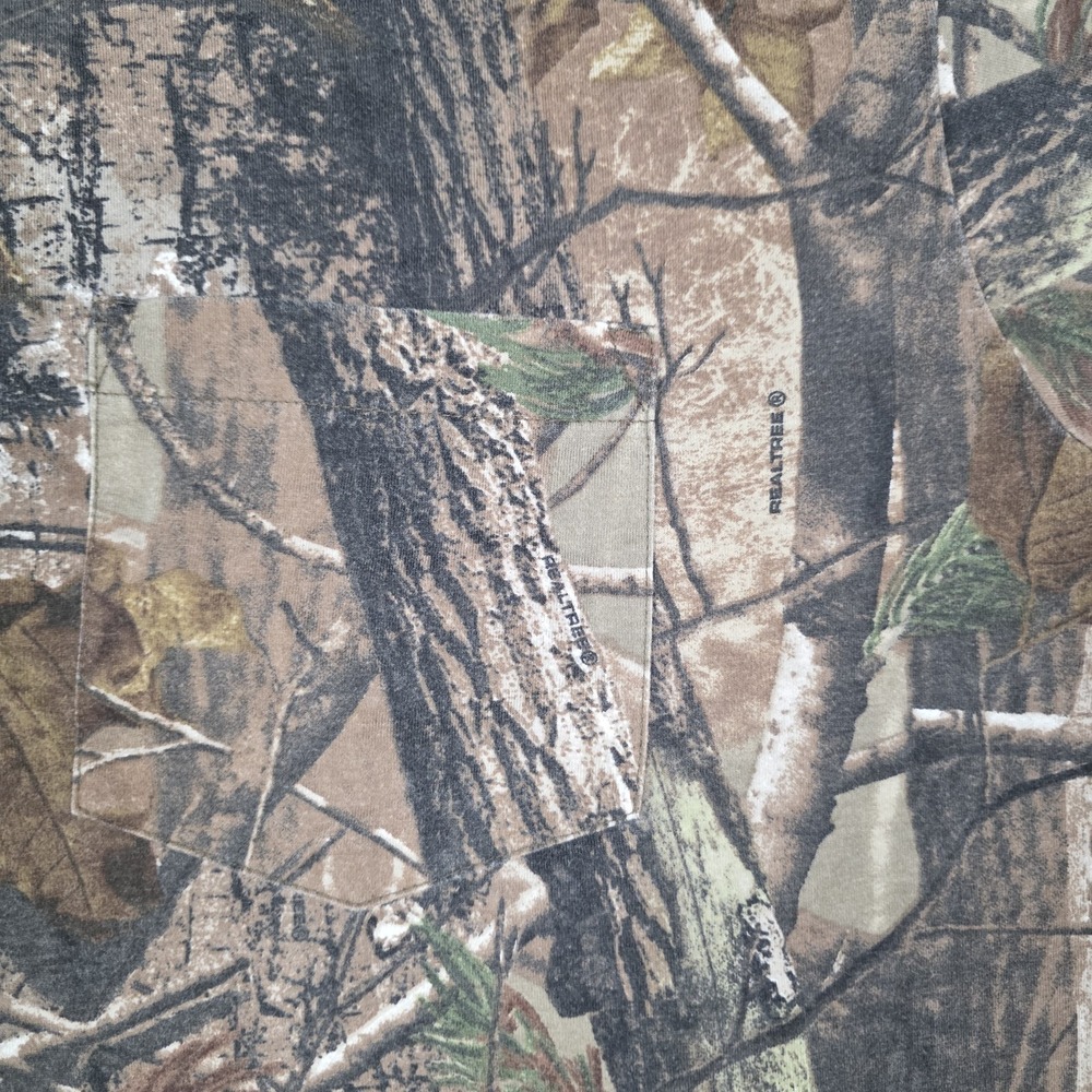 Ranger Men's 2XL Realtree Camo Long Sleeve‎ Hunting Shirt Woodland Pattern 2X - Picture 7 of 10